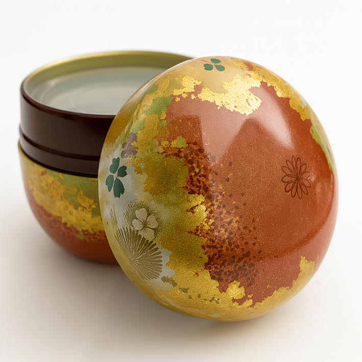 Boite japonaise couleurs automnales