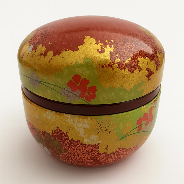 Boite japonaise couleurs automnales