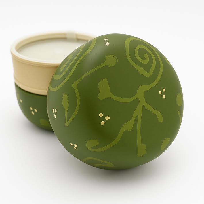 Boîte japonaise colori vert matcha