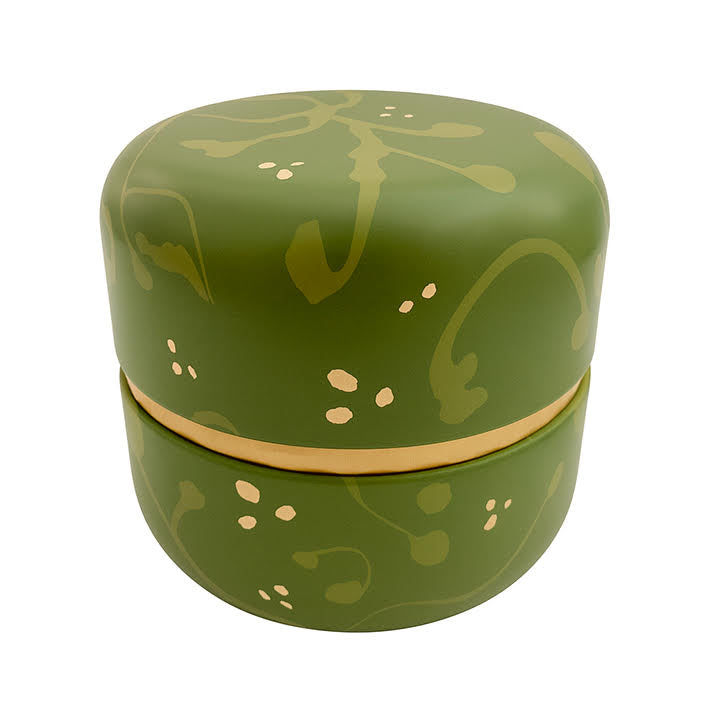 Boîte japonaise colori vert matcha