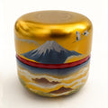 Boîte Mont Fuji dorée