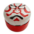 Boite japonaise visage rouge